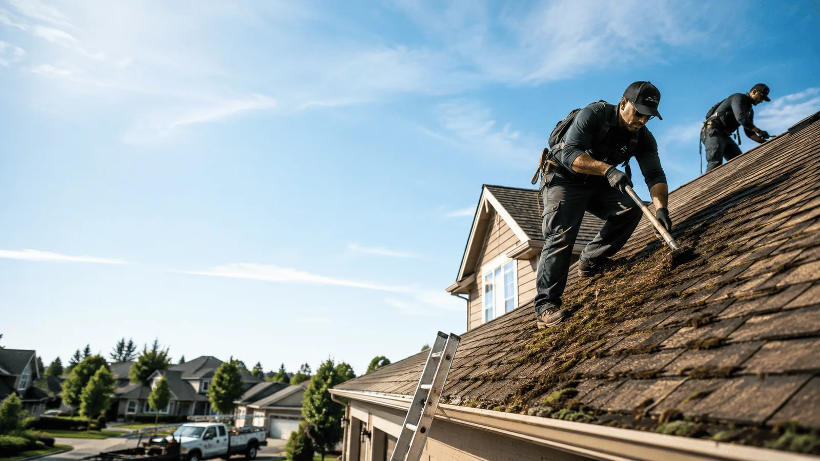 Roof Moss Removal in Midvale, UT near me
